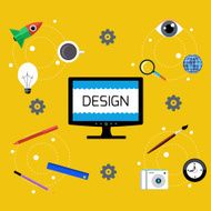 Web design Program for design and architecture