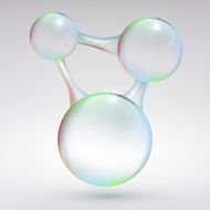 abstract background with bubbles N2