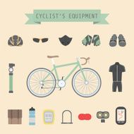 cyclist's gear