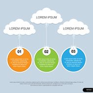 Info graphics Presentation Design Template - Vector illustration