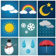 Weather Illustration Set N2