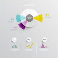 Business diagram template N2