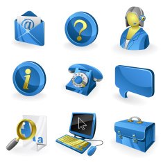 Help & Support Icon Set