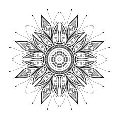 Beautiful Deco Mandala