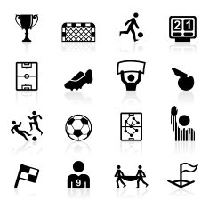 Black Symbols - Soccer N2