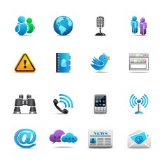 Social networking Icons - Color Series