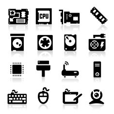 Computer icons set N3