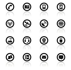 Black & White Icons Set N21