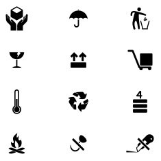 Packing Icon Set