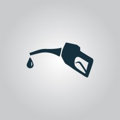 Gasoline pump nozzle sign