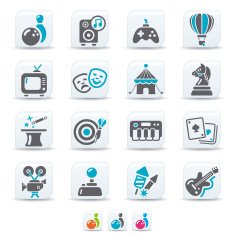 Entertainment icons N16