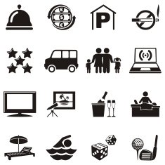 Hotel Icon Set N7