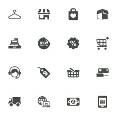 Shopping Icons N67