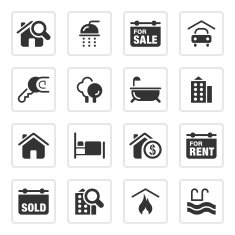 Real Estate Icons N49