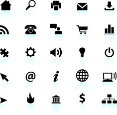 simple internet buttons