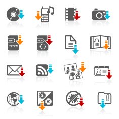 Website Download Icons