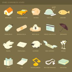 personal finance icons
