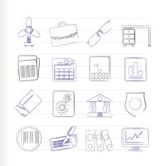 Business and Office icons N125