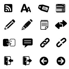 Internet & Blogging icons