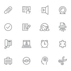 Icon Set Office N15