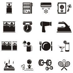 Hotel Icon Set N8