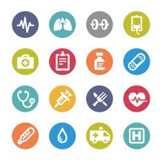 Healthcare Icons - Circle Series