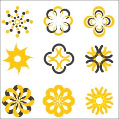 Business Icons Set Modern Icon