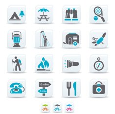 Camping Icons N23
