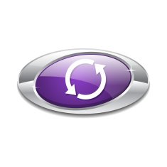 Reset Sync Elliptical Vector Violet Web Icon Button