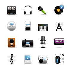 Color Icons - Sound & Music