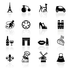 Black Symbols - France & Paris