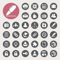 office icons set N33
