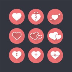 Heart Flat Icon