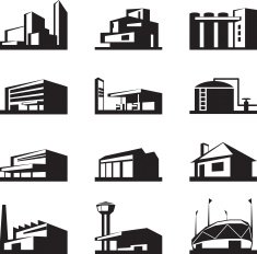 Various types of construction