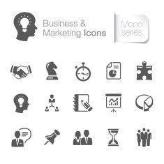 Business & Marketing Related Icons