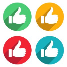 Thumb up icons - VECTOR