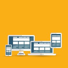 Responsive web design on various media devices