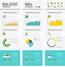Real Estate Infographic Elements
