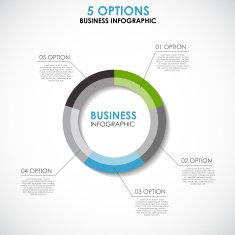 Infographic Templates for Business Vector Illustration N162