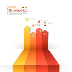 Abstract infographics N14