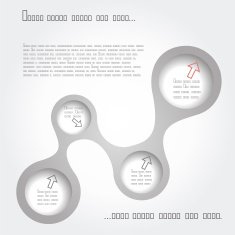 Abstract black-white web design