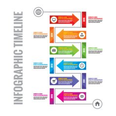 Infographic vector concept in flat design style N2