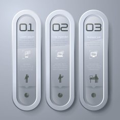 Infographics vector design template N23