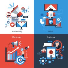 Advertising Marketing Set