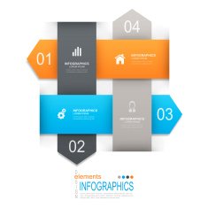 Abstract infographics N23