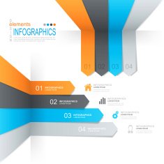 Abstract infographics N25