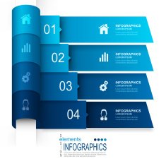 Abstract infographics N28