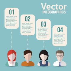 People communications flat illustration N2