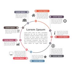 Circle Infographics N6