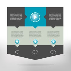 Modern web template Scheme for infographics
